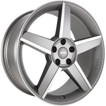 8.5x19 ET35 - LK5/120 ML72.6 Momo Stealth matt anthracite diamond cut