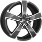 6.5x16 ET38 - LK5/115 ML70.2 Momo Win Pro EVO glossy anthracite diamond cut