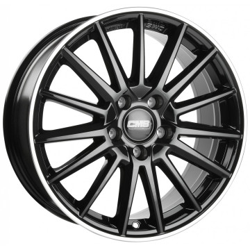 7.5x17 ET48 - LK5/112 ML66.5 CMS C23 diamond rim black