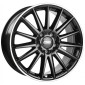 8x18 ET40 - LK5/112 ML66.5 CMS C23 diamond rim black
