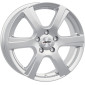 7.5x19 ET36 - LK5/105 ML56.6 Autec Typ P - Polaric brillantsilber