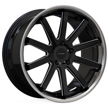 9x20 ET40 - LK5/108 ML73.1 Corspeed Deville Inox mattblack PureSport gefräst