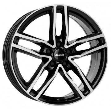 8x19 ET38 - LK5/112 ML66.5 Alutec Ikenu diamant-schwarz frontpoliert