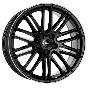 9x20 ET52 - LK5/130 ML71.5 Rial KiboX diamant-schwarz hornpoliert