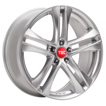 8.5x20 ET40 - LK5/114.3 ML72.5 TEC Speedwheels AS4 EVO hyper-silber