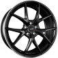 10x22 ET20 - LK5/112 ML66.6 TEC Speedwheels GT6 black polished lip