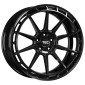 8.5x19 ET30 - LK5/100 ML64 TEC Speedwheels GT8 black-glossy (rechts)
