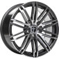 9x20 ET50 - LK5/130 ML71.6 Tomason TN18 gunmetal polished