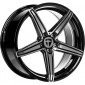 8x18 ET45 - LK5/114.3 ML72.6 Tomason TN20 dark hyperblack polished