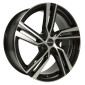 7.5x17 ET45 - LK5/108 ML63.4 GMP Arcan black polished