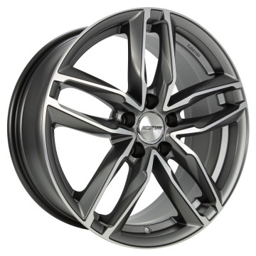 7.5x17 ET35 - LK5/112 ML66.5 GMP Atom matt anthracite polished