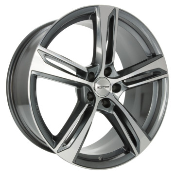 8.5x20 ET35 - LK5/112 ML66.5 GMP Paky anthracite polished