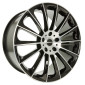 10x22 ET30 - LK5/112 ML66.6 GMP Stellar black polished