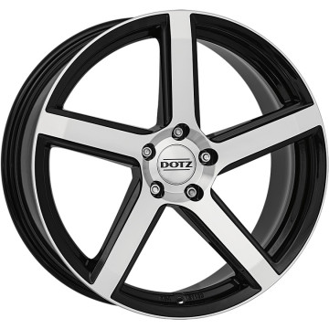 7x16 ET41 - LK4/108 ML70.1 Dotz CP5 black polished