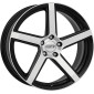 7x16 ET41 - LK4/108 ML70.1 Dotz CP5 black polished