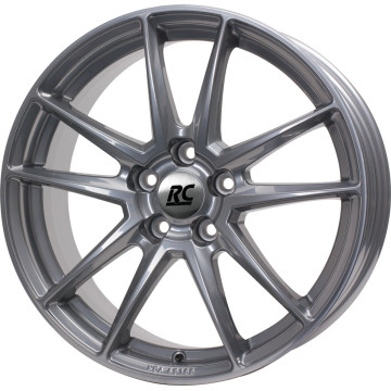 6.5x15 ET25 - LK4/108 ML65.1 RC-Design RC22 super-chromsilber lackiert