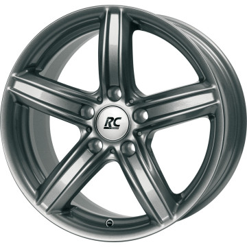 8x17 ET30 - LK5/120 ML72.6 RC-Design RC21 titan-metallic lackiert