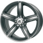 7.5x17 ET52 - LK5/120 ML72.6 RC-Design RC21 titan-metallic lackiert