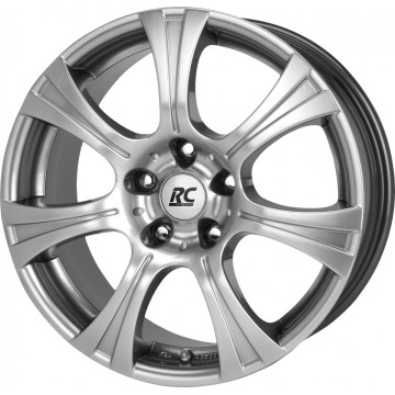 6.5x15 ET38 - LK5/110 ML65.1 RC-Design RC15 chromsilber lackiert