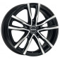 6.5x16 ET48 - LK5/100 ML56.1 Mak Milano 5 black mirror