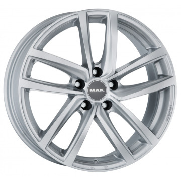 7.5x17 ET42 - LK5/112 ML57.1 Mak Dresden silver