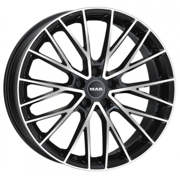 8.5x20 ET33 - LK5/120 ML72.6 Mak Speciale black mirror