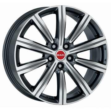 9x22 ET45 - LK5/108 ML63.4 Mak Birmingham gun metallic mirror
