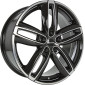 7.5x18 ET50 - LK5/112 ML66.6 GMP Diva black polished
