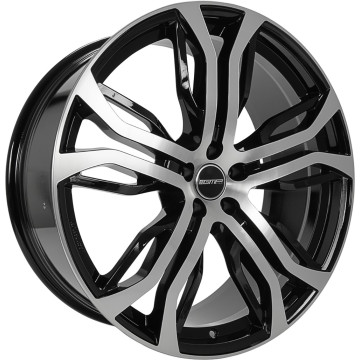 9x20 ET38 - LK5/108 ML63.4 GMP Dynamik black polished