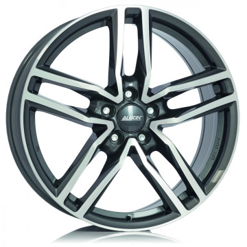 6.5x16 ET40 - LK4/100 ML63.3 Alutec Ikenu graphit frontpoliert