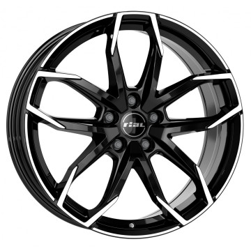 6.5x16 ET20 - LK4/108 ML65.1 Rial Lucca diamant-schwarz frontpoliert