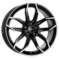 6.5x17 ET38 - LK4/98 ML58.1 Rial Lucca diamant-schwarz frontpoliert
