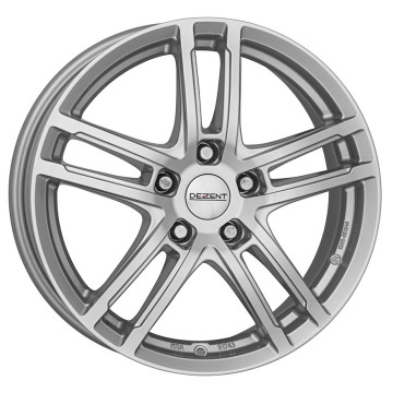 6.5x16 ET50 - LK5/114.3 ML60.1 Dezent TZ silver