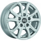 6.5x16 ET55 - LK5/130 ML89.1 MSW MSW 48 Van full silver