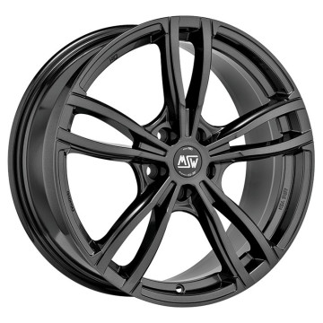 7.5x17 ET36 - LK5/120 ML72.56 MSW MSW 73 gloss dark grey