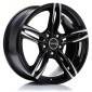 8x18 ET34 - LK5/120 ML72.6 Avus Racing AC-MB3 black polished
