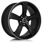 10x21 ET50 - LK5/112 ML66.5 Avus Racing AF10 matt black polished