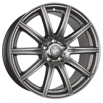 8.5x19 ET45 - LK5/112 ML66.6 Keskin KT16 Dynamic palladium painted