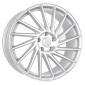 10x22 ET40 - LK5/120 ML74.1 Keskin KT17 Hurricane silver front polish