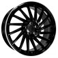 8x18 ET45 - LK5/112 ML72.6 Keskin KT17 Hurricane black lip polish