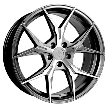 8x18 ET30 - LK5/112 ML72.6 Keskin KT19 Angel palladium front polish