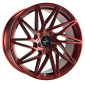8.5x19 ET45 - LK5/112 ML72.6 Keskin KT20 Future candy red