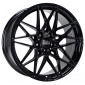 8.5x19 ET45 - LK5/112 ML72.6 MAM B2 black painted