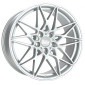 8x18 ET30 - LK5/112 ML72.6 MAM B2 silver painted