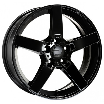 6.5x16 ET50 - LK5/108 ML63.4 2DRV WH31 schwarz glänzend lackiert