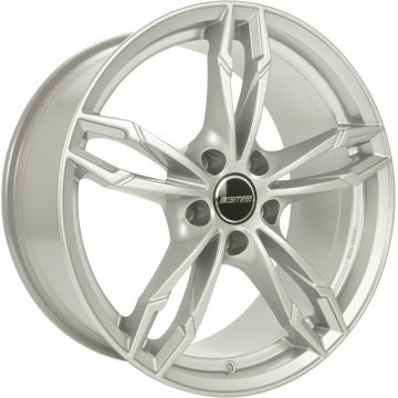 9x18 ET37 - LK5/120 ML72.6 GMP Dea silver