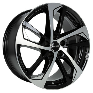 8x19 ET35 - LK5/112 ML66.6 GMP Katana black polished