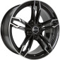 9.5x20 ET37 - LK5/120 ML72.6 GMP Dea black polished