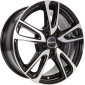 6.5x16 ET45 - LK4/100 ML73.1 GMP Astral black polished