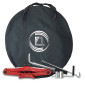 4x17 ET10 - LK5/105 ML56.6 Diewe Notradset 09 schwarz matt